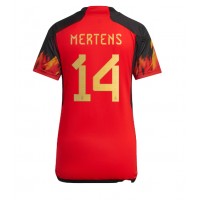 Belgia Dries Mertens #14 Hjemmedrakt Dame VM 2022 Kortermet